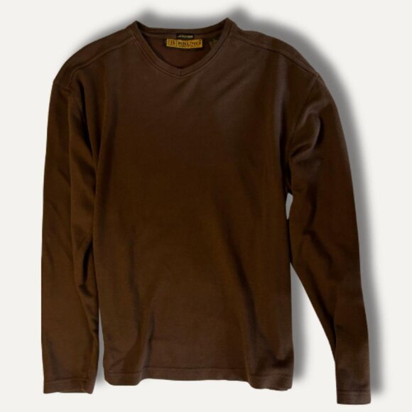 Bruno Microfiber Long-Sleeve Shirt – Ultra Soft, Italian Design, Size L - Picture 1 of 2